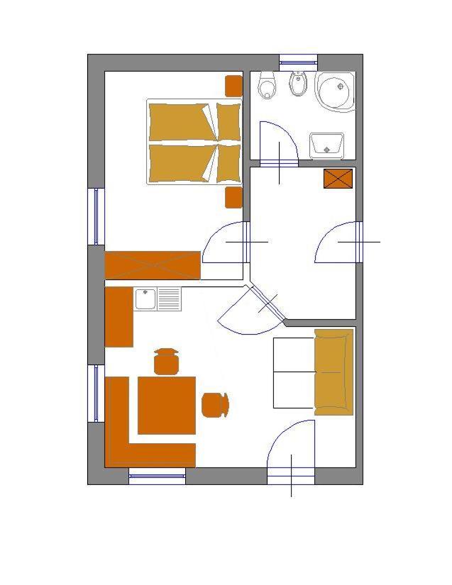 סיוזי Villa Bernhard מראה חיצוני תמונה